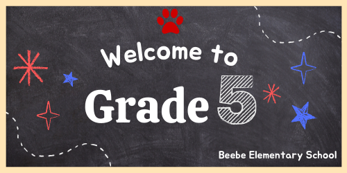 Welcome to Grade 5